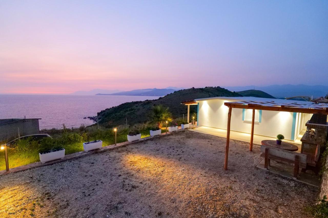 Twins Villa Sarande Bagian luar foto