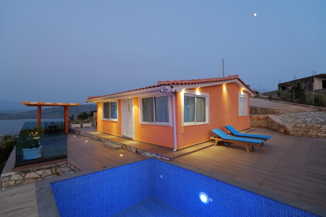 Twins Villa Sarande Bagian luar foto